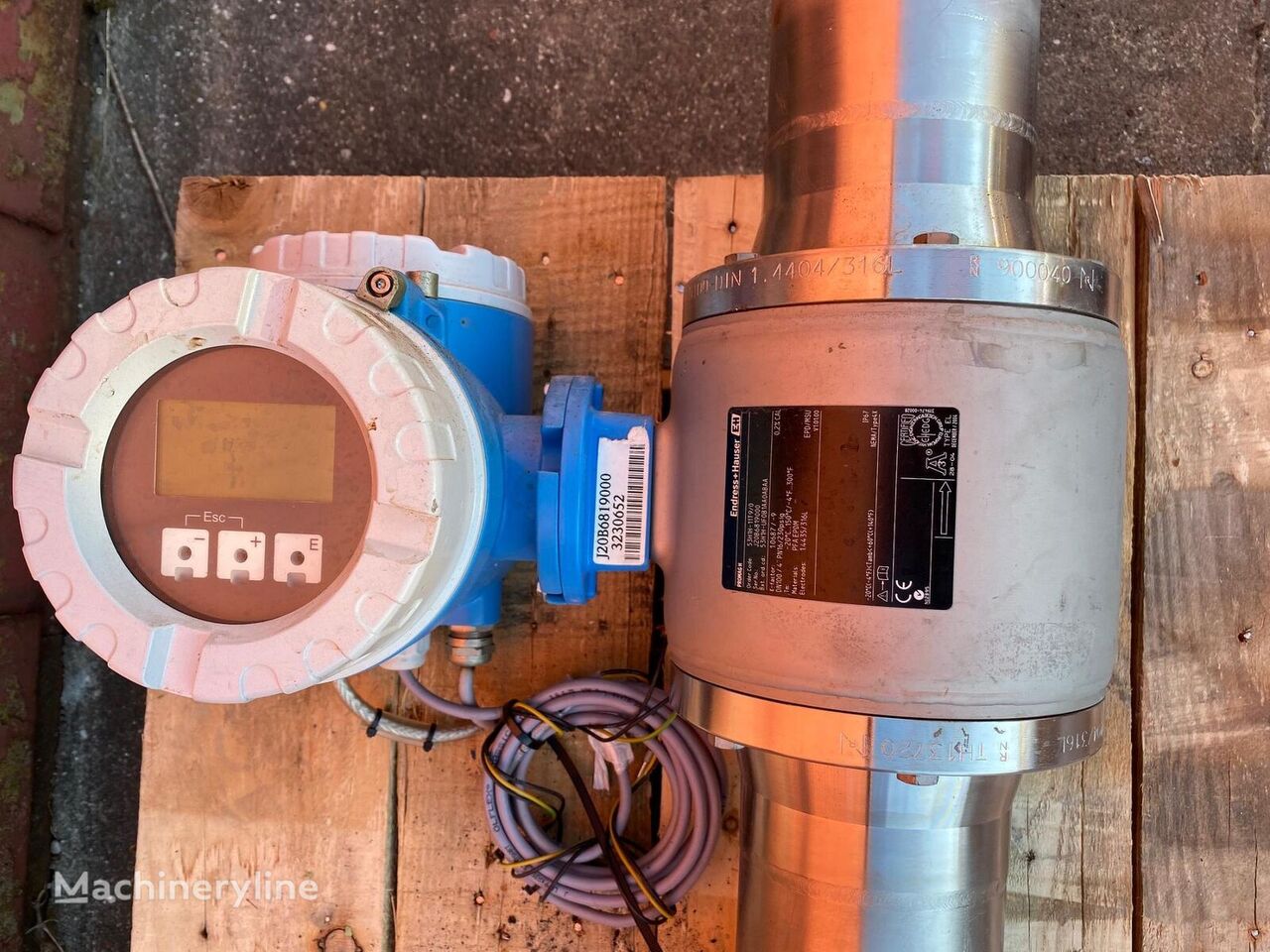 outil de diagnostic Endress & HAUSER Promag 53 H1H Flow Meter