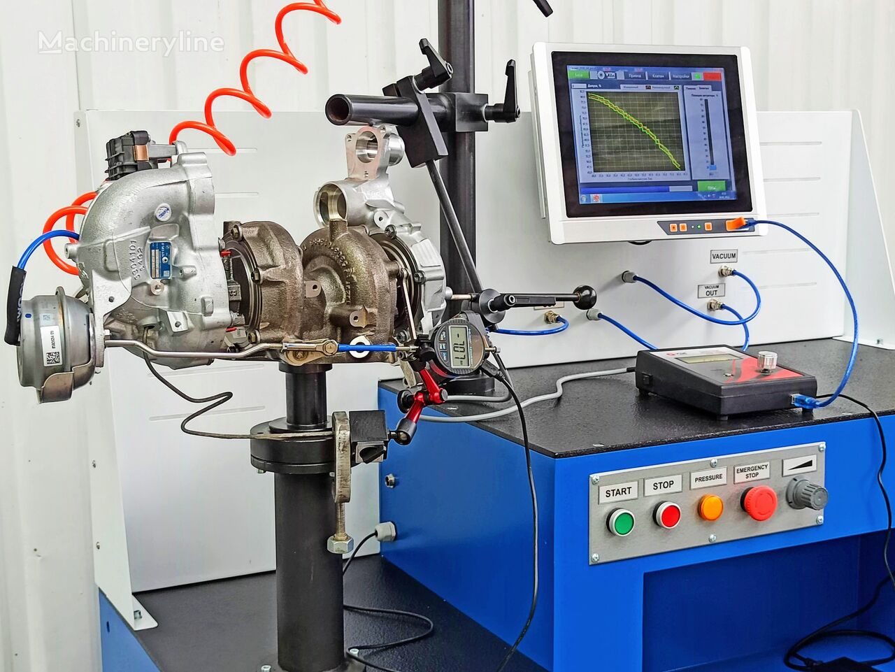 Outil de diagnostic VTM Group Turbo Flowbench GEOMET-2000 à vendre | Machineryline SN Outil de diagnostic VTM Group Turbo Flowbench GEOMET-2000 neuf - Machineryline