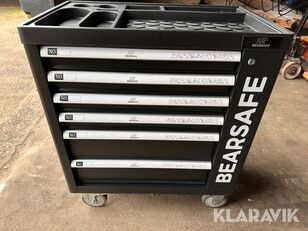Værktøjsvogn Bearsafe med 6 skuffer og 245 dele car diagnostic tools