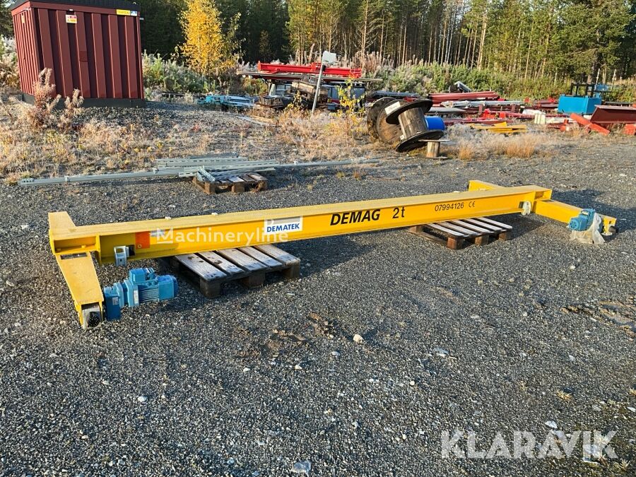 Venta de Demag Åkbana Demag med telfer motordriven gato hidráulico | Machineryline PY Demag Åkbana Demag med telfer motordriven gato hidráulico - Machineryline