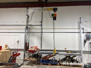 Pelarsvängkran med telfer kocsiemelő