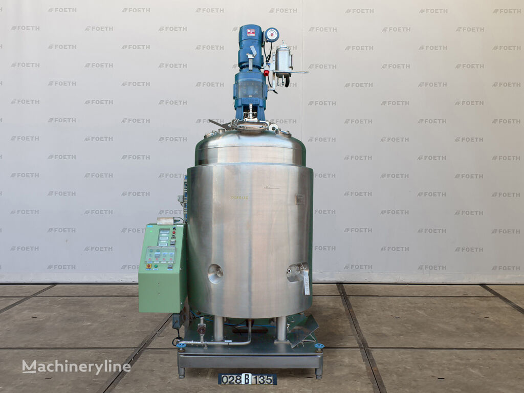 keemiline reaktor Hanag Oberwil 1600 Ltr - Stainless Steel Reactor