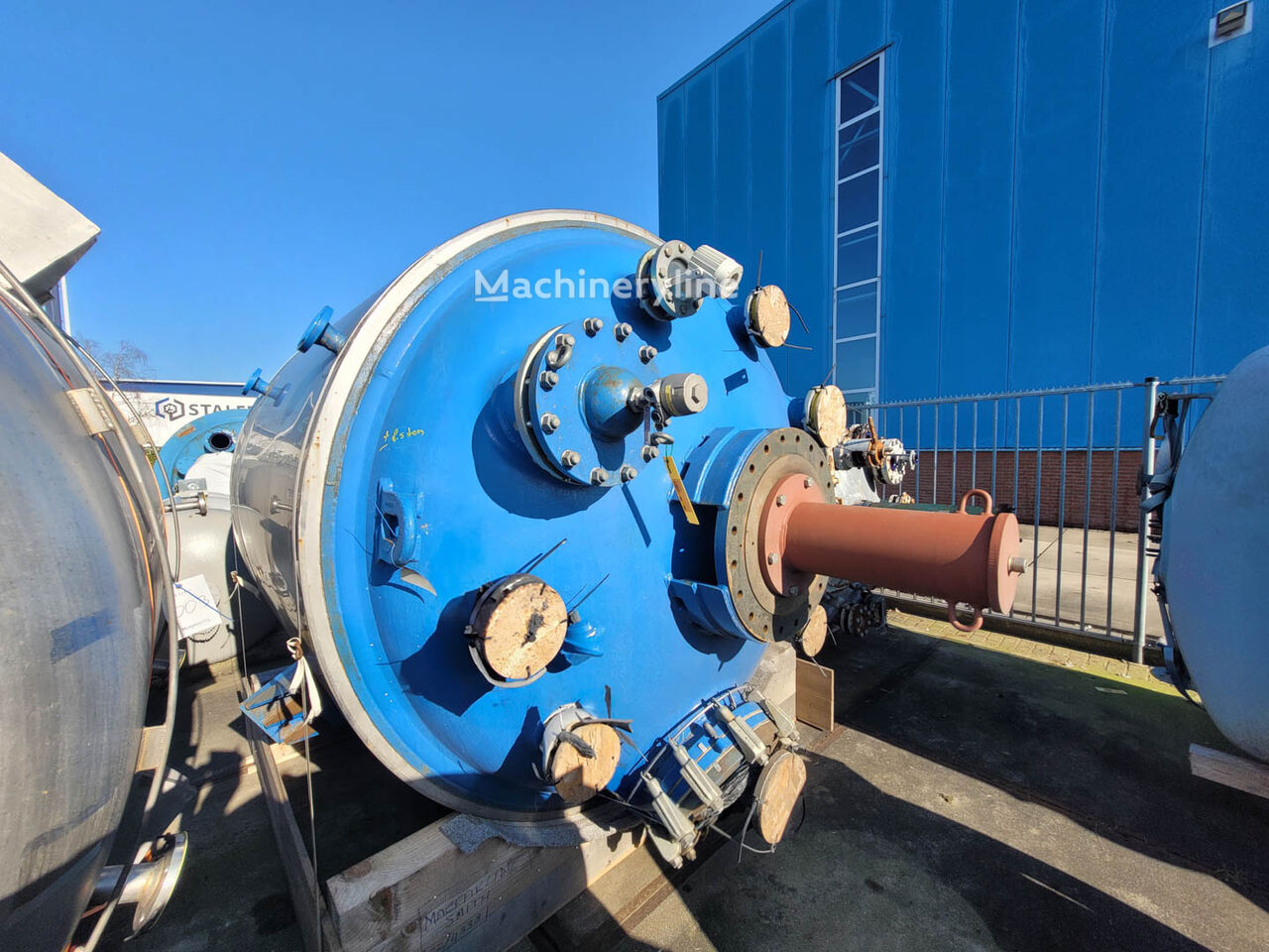 Купить химический реактор Pfaudler RB-84-6820 | Machineryline TM Химический реактор Pfaudler RB-84-6820 - Machineryline