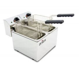 Arilex Fritadeira elétrica monofásica 5+5L deep fryer