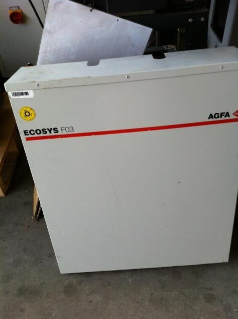 macchine sviluppatrici Agfa Ecosys F 03