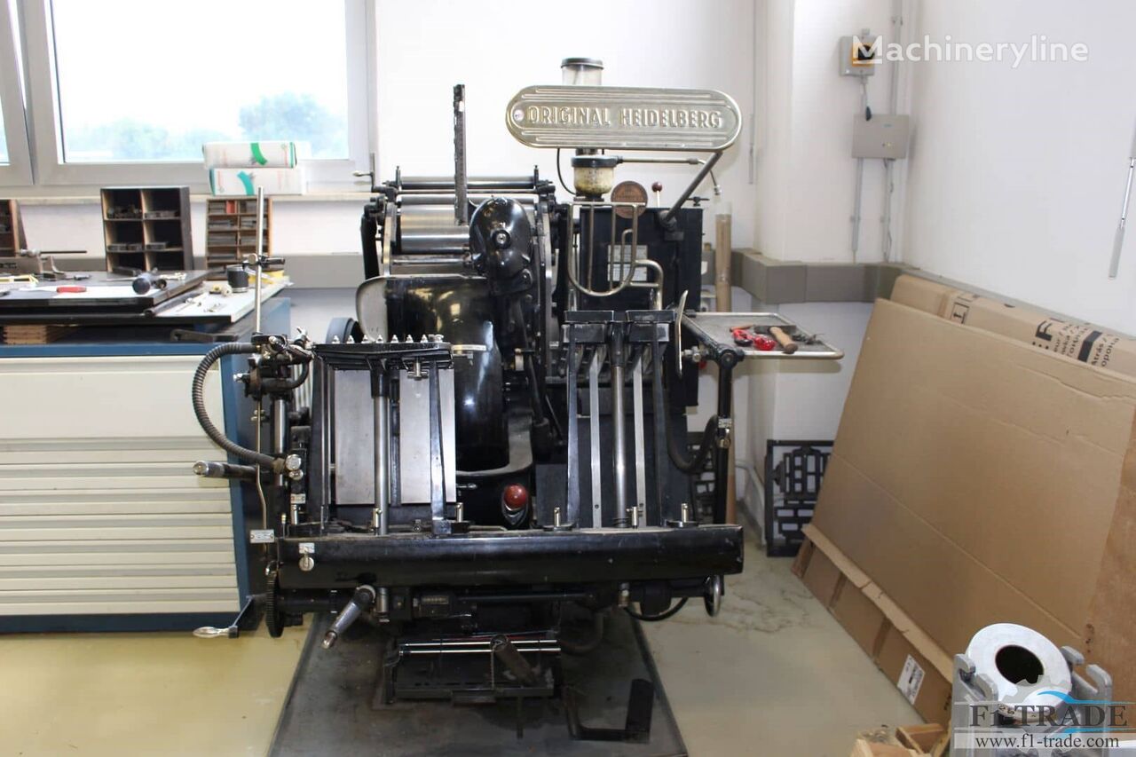 išpjaustymo staklės Letter Press - DIE Cutter Heidelberg OHT