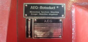 agregat generator nafta AEG 630 kVA generatordeel as New! 630 kVA generatordeel as New! DKBH