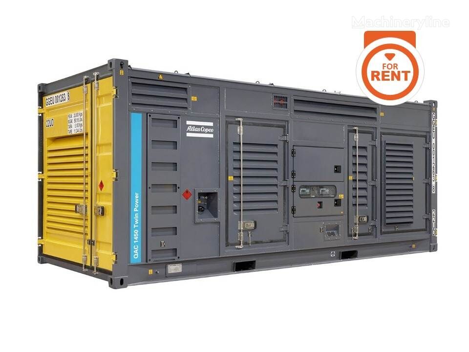 дизельный генератор Atlas Copco QAC 1450 Twin Power (RENTAL)