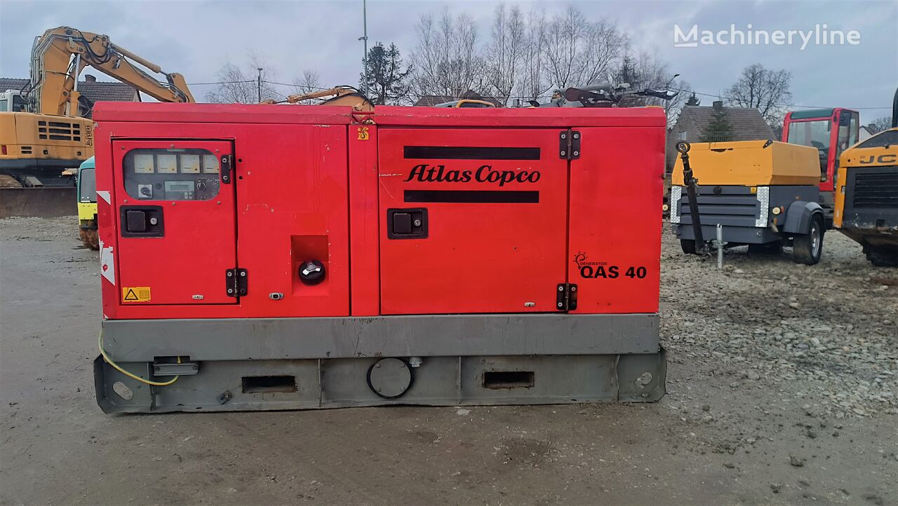 Atlas Copco QAS 40 30 50 60 INGERSOLL RAND G 40 DOSSAN KAESER  generador de diésel