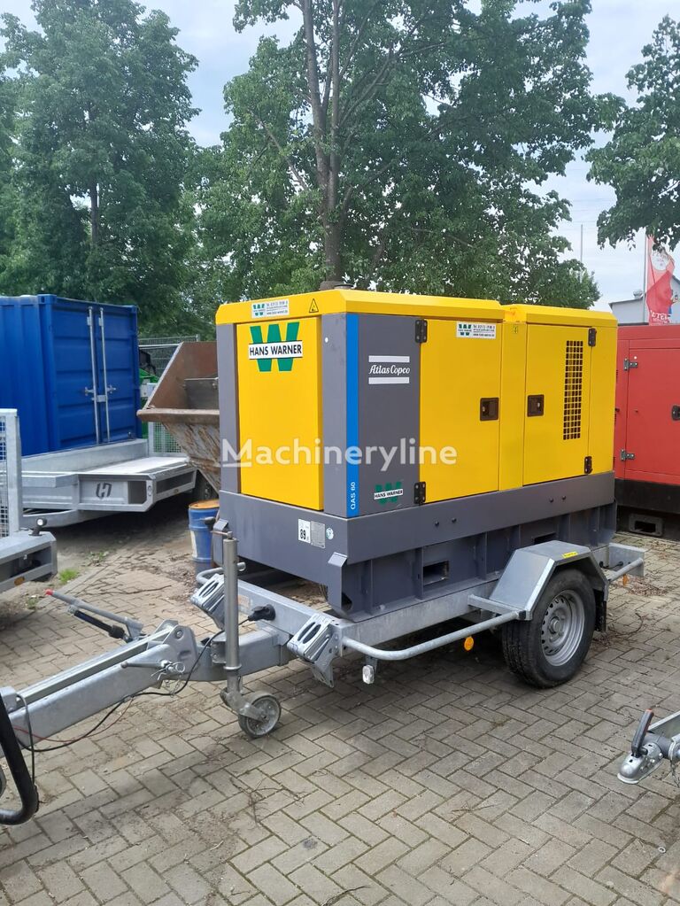 дизельный генератор Atlas Copco QAS 60 Mobil