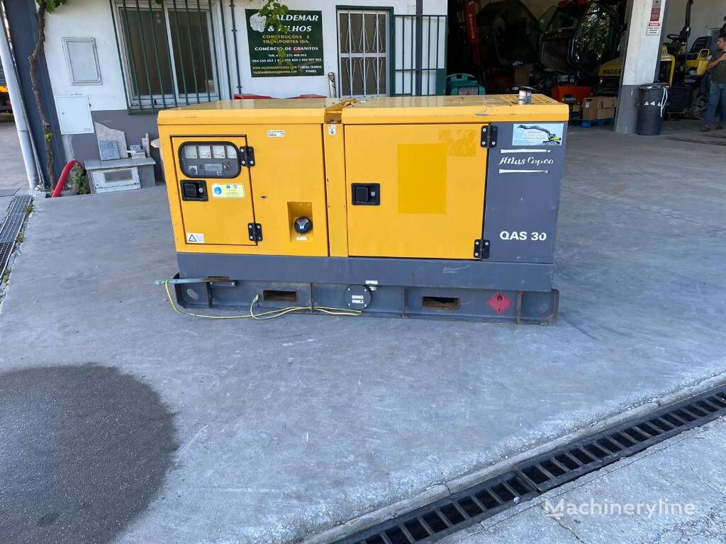 дизельный генератор Atlas Copco QAS30, QAS 30, QAS40, QAS 40