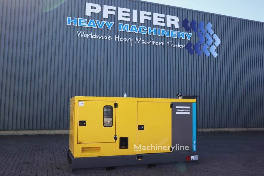 Groupe électrogène diesel Atlas Copco QES 105 JD S3A ESF Valid inspection, *Guarantee! D - Machineryline