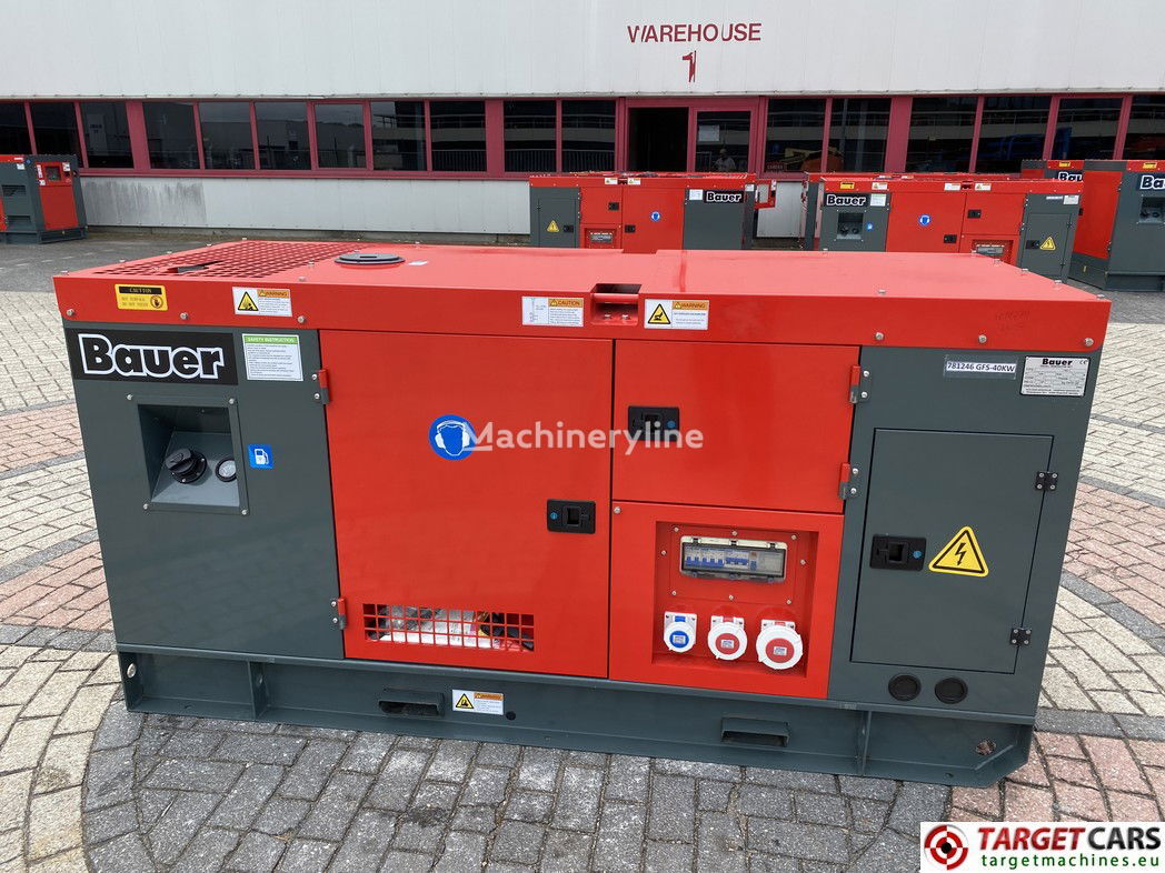 generator de curent pe motorină Bauer GFS-40KW nou