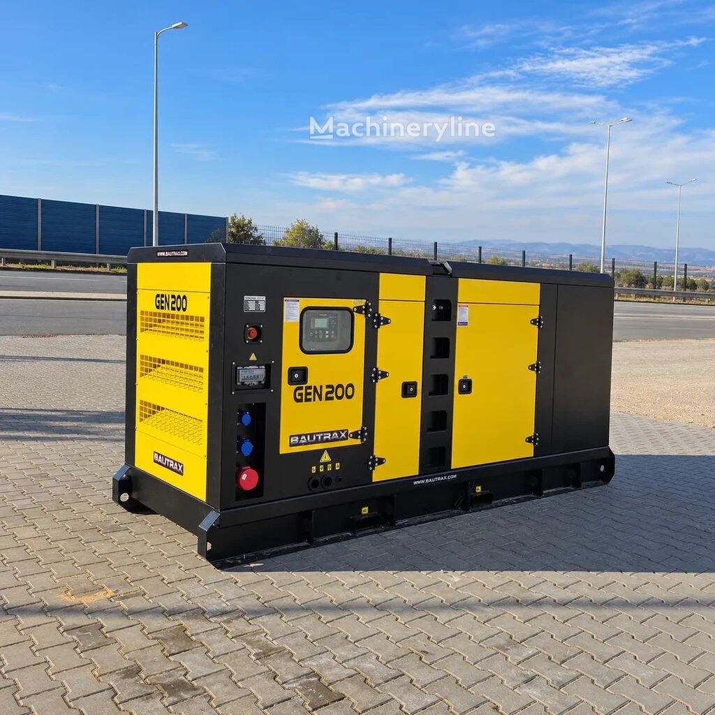 New Bautrax GEN200 diesel generator - Machineryline