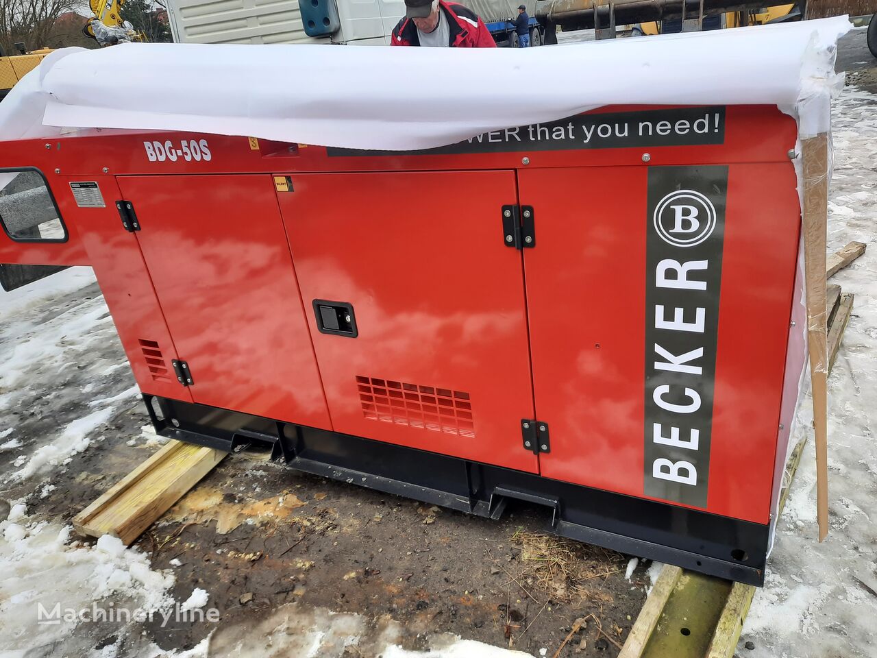 ny Becker BDG 50S dieselgenerator