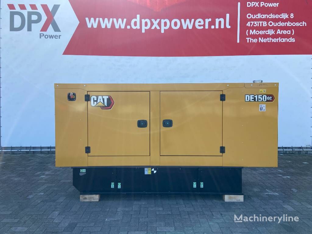 gerador a diesel Caterpillar CAT DE150GC - 150 kVA Stand-by Generator - DPX-18209 novo