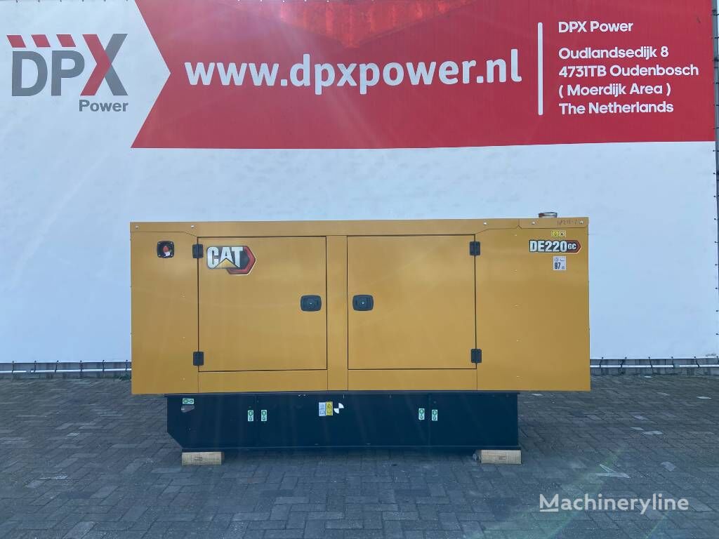 新柴油发电机 Caterpillar CAT DE220GC - 220 kVA Stand-by Generator - DPX-18212