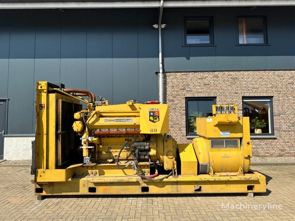 дизельный генератор Caterpillar D348 Siemens 650 kVA generatorset Ex Emergency 480 hours