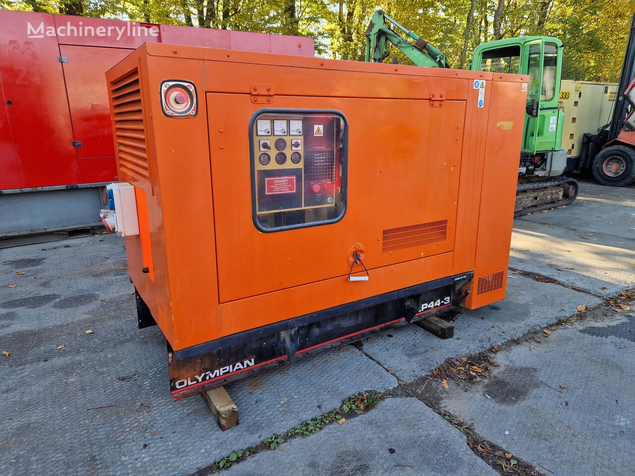 Caterpillar Olympian GEP44-3 diesel generator