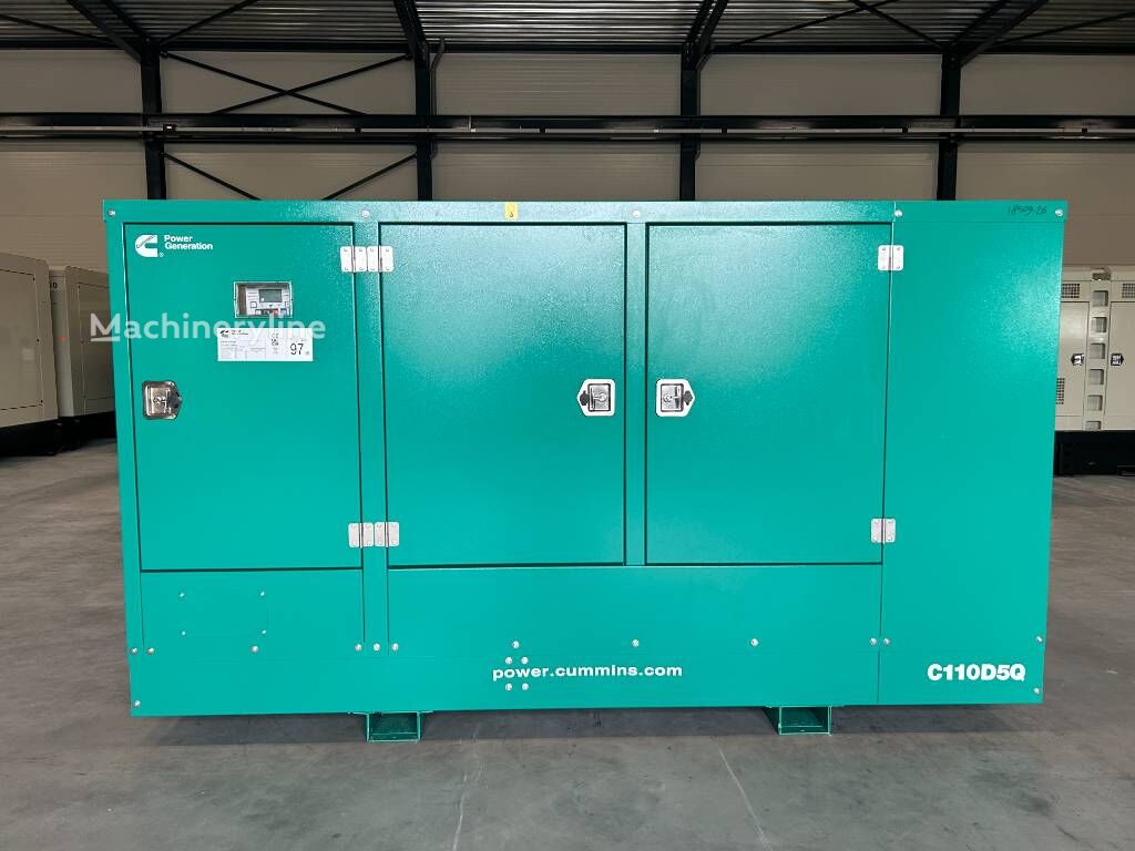 Venta de Cummins C110D5Q - 110 kVA Generator - DPX-18509-Q generador de diésel | Machineryline CO Cummins C110D5Q - 110 kVA Generator - DPX-18509-Q generador de diésel nuevo - Machineryline