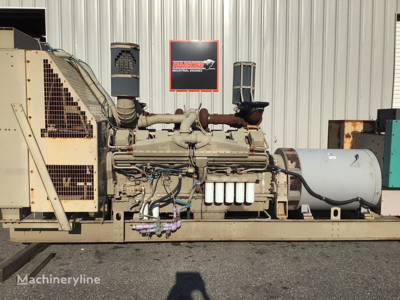 agregat generator nafta Cummins KTTA50-G GENERATOR 1500KVA USED