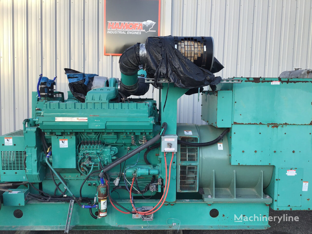 Cummins QST30-G2 GENERATOR 937,5KVA USED generador de diésel nuevo