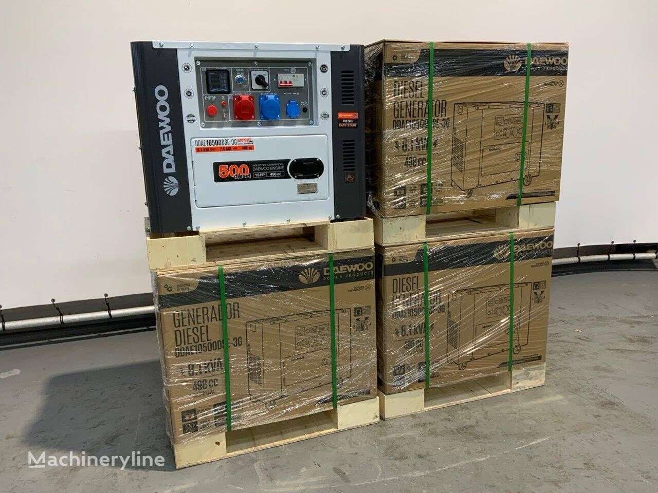 new Daewoo DDAE10500DSE-3G diesel generator