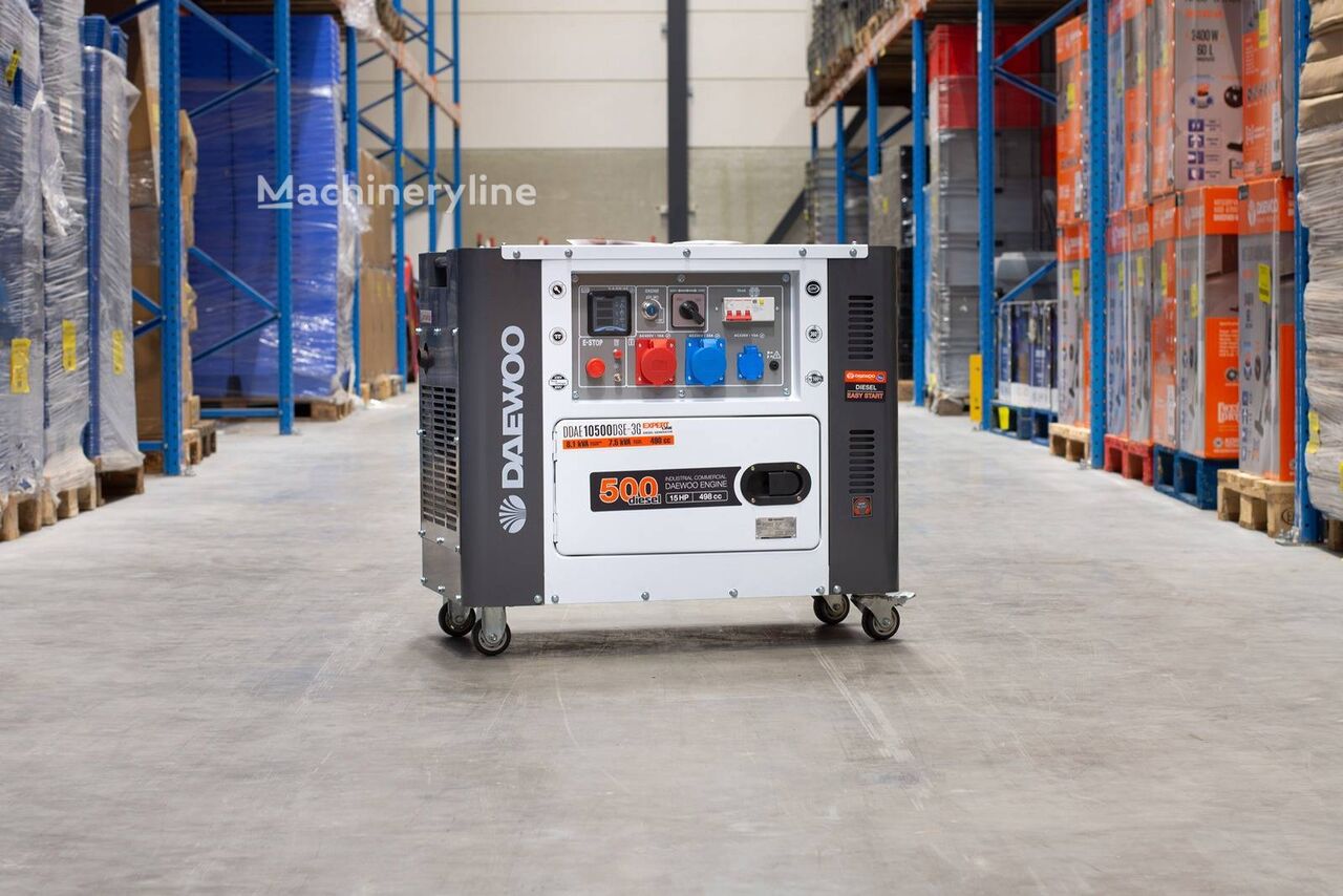 Groupe électrogène diesel Daewoo DDAE10500DSE-3G neuf - Machineryline
