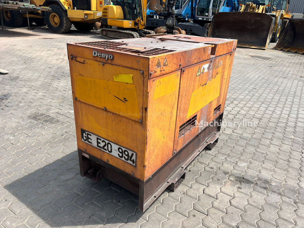 Agregat generator nafta Denyo 20 KVA - Machineryline