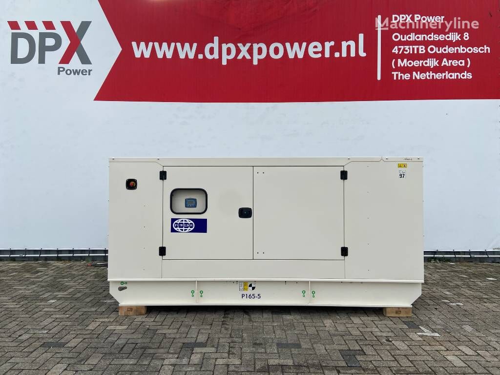 new FG Wilson P165-5 - Perkins - 165 kVA Genset - DPX-16010 diesel generator