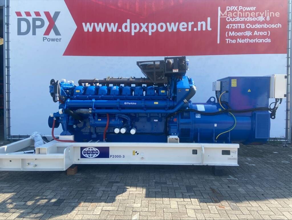 new FG Wilson P2000-3 - Perkins - 2000 kVA Genset - DPX-16033-O diesel generator