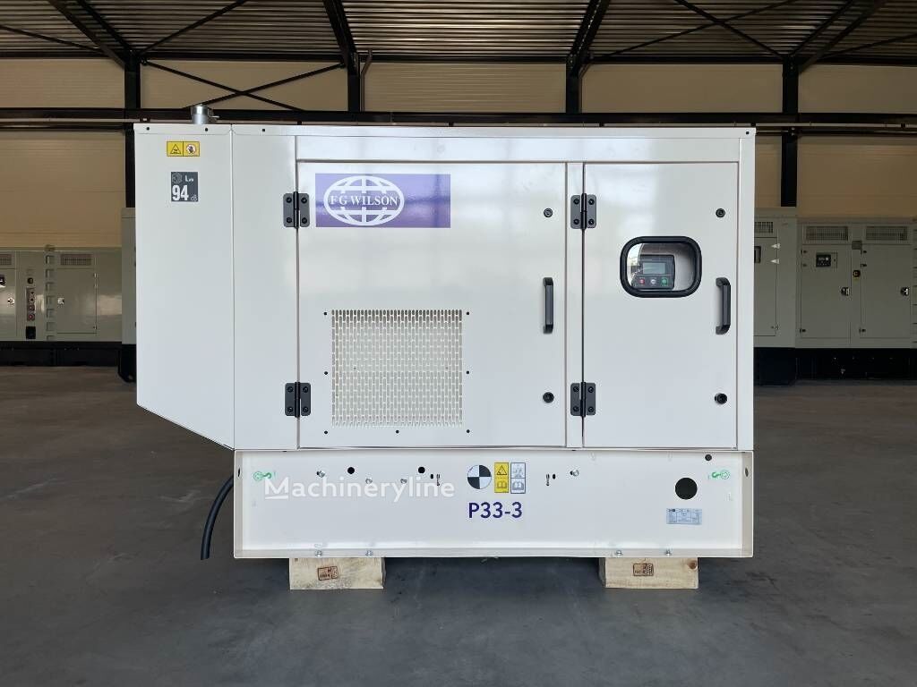New FG Wilson P33-3 diesel generator - Machineryline