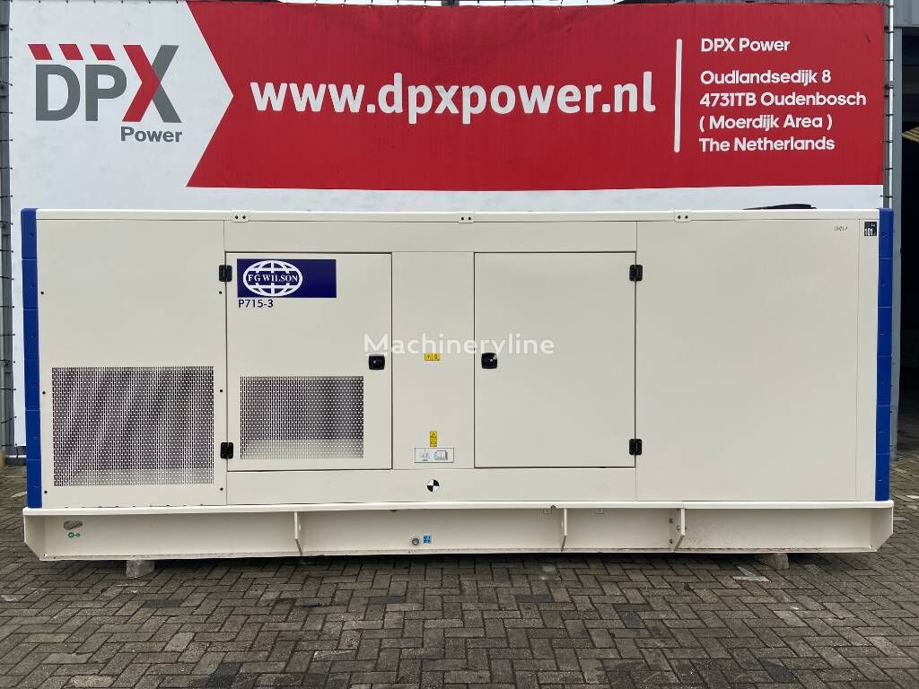 new FG Wilson P715-3 - Perkins - 715 kVA Genset - DPX-16023 diesel generator