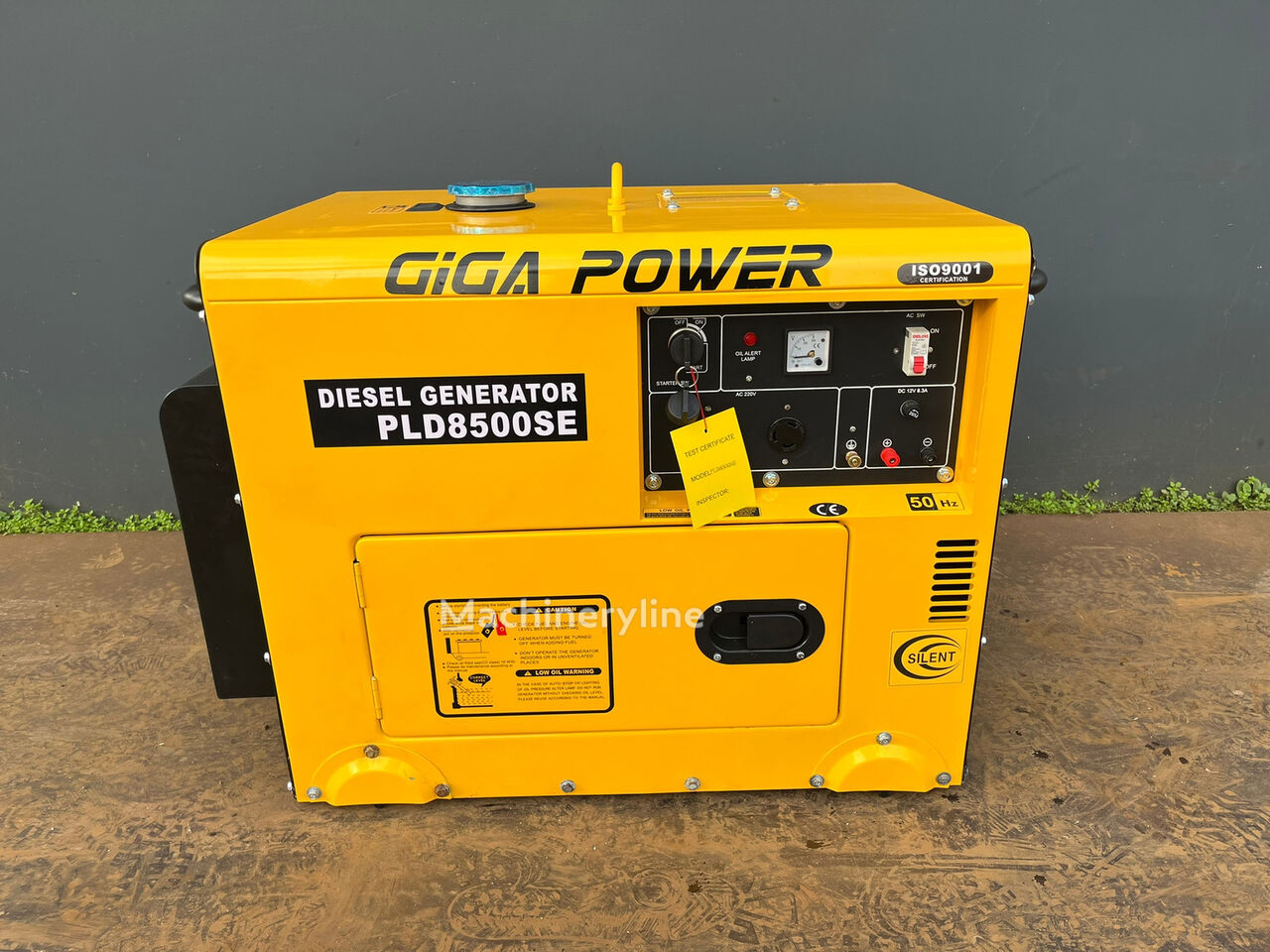 groupe électrogène diesel Giga Power 8 KVA silent generator set - PLD8500SE neuf