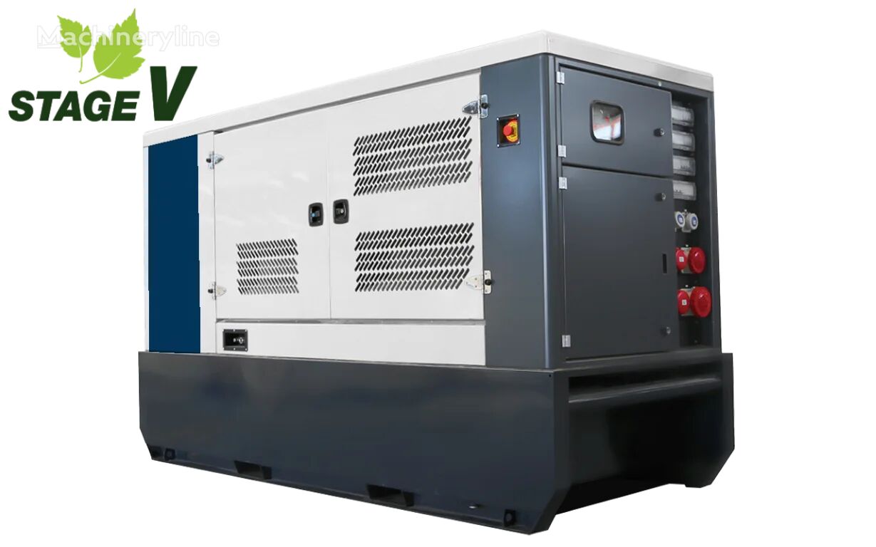 new IVECO FPT Stage 5 Stamford 85 kVA Rental Silent generatorset Stage V N diesel generator