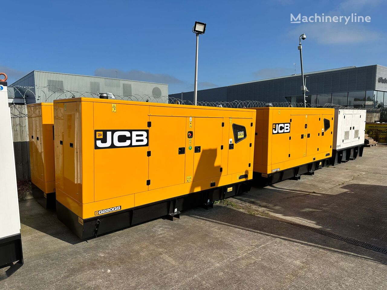 καινούρια γεννήτρια ντίζελ JCB G220QS