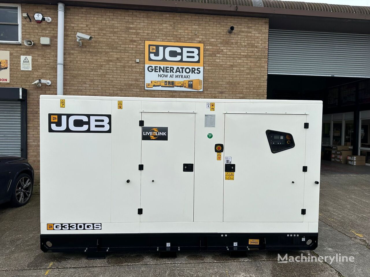 new JCB G330QS diesel generator