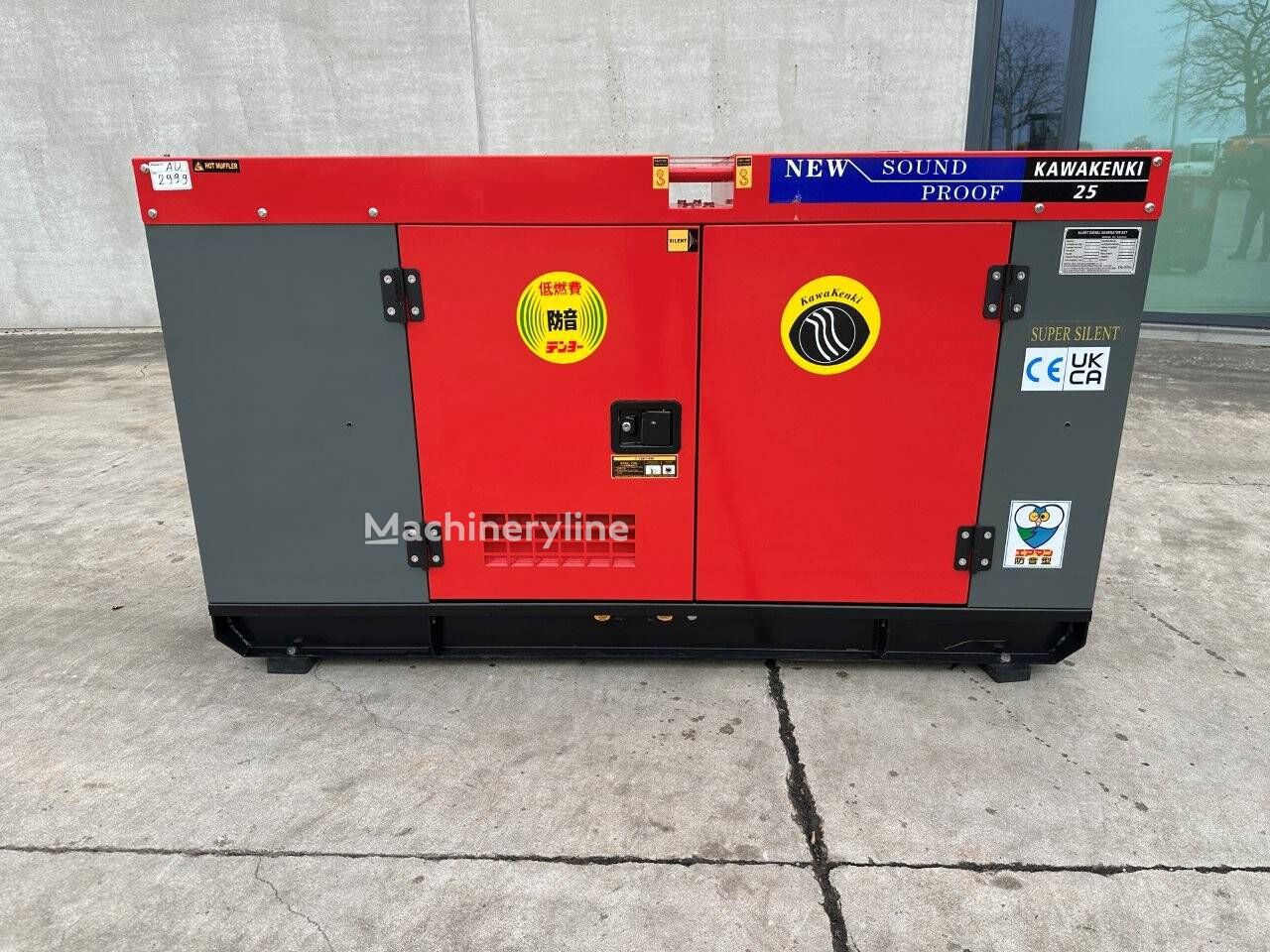 Dieselový generátor KawaKenki KK25-III-SSS - Machineryline
