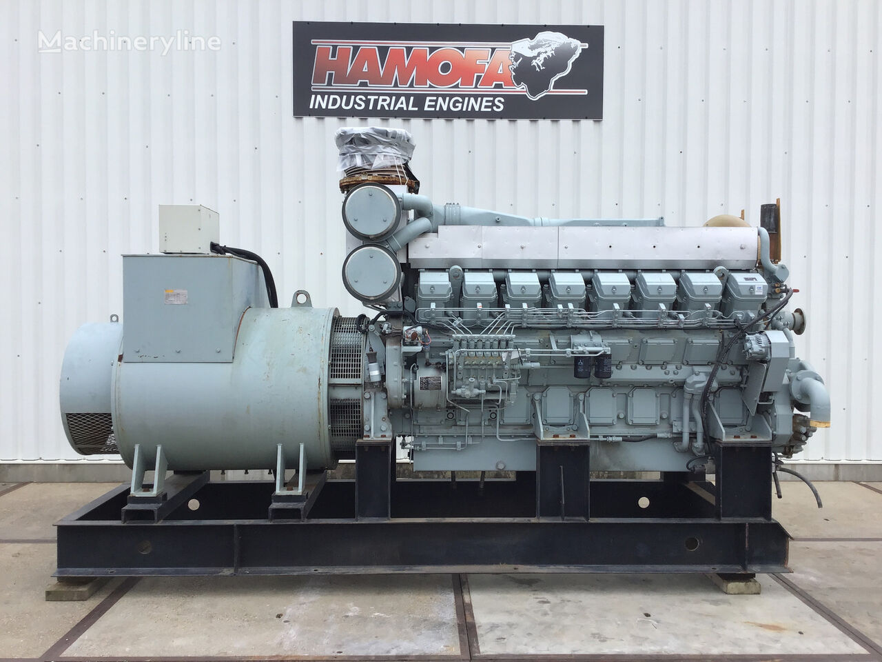 مولد كهربائي يعمل بالديزل Mitsubishi S16R-PTA2 GENERATOR 2256 KVA USED