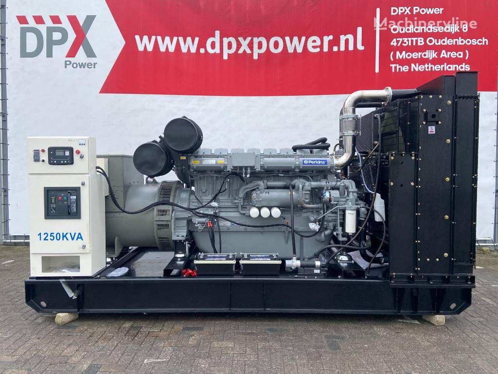 جديد مولد كهربائي يعمل بالديزل Perkins 4008TAG3 - 1250 kVA Open Genset - DPX-19821-O