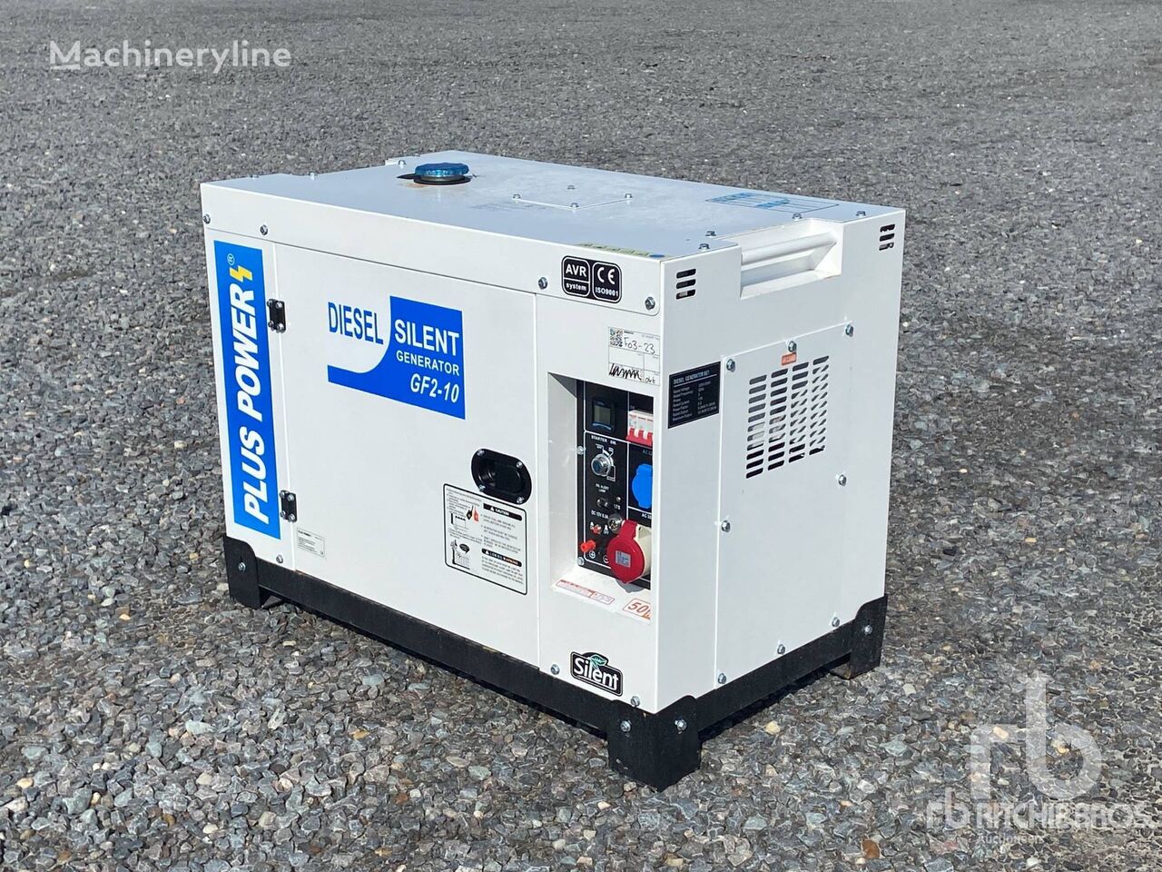 nový dieselový generátor Plus Power GF2-10 12 kVA (Unused)