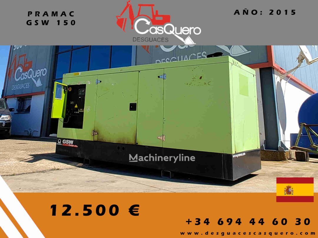 Pramac GSW 150 diesel generator