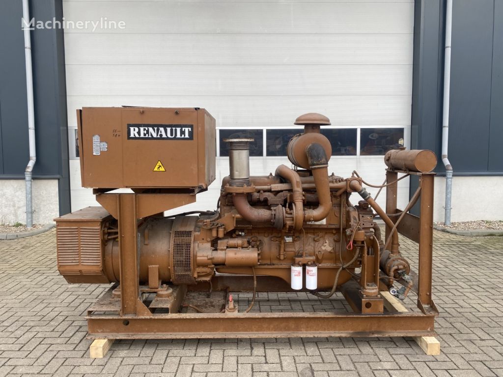 dieselový generátor Renault Leroy Somer 180 kVA generatorset ex emergency