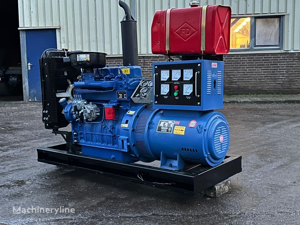 новый дизельный генератор Ricardo 37.5 KVA (30KW) Generator 3 Phase 50HZ 400V New Unused many unit