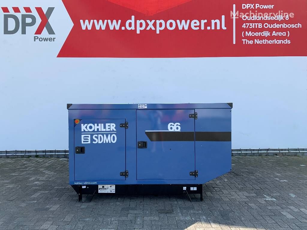 новый дизельный генератор SDMO J66 - 66 kVA Generator - DPX-17103