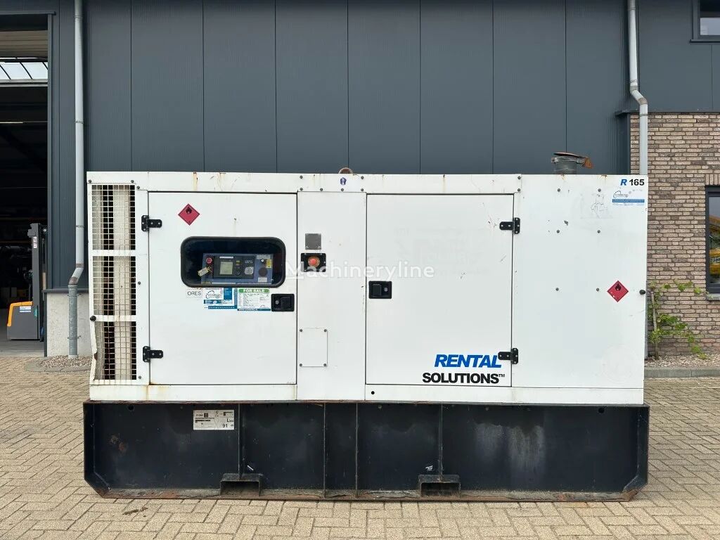 groupe électrogène diesel SDMO R165 John Deere Leroy Somer 165 kVA Silent Rental generatorset