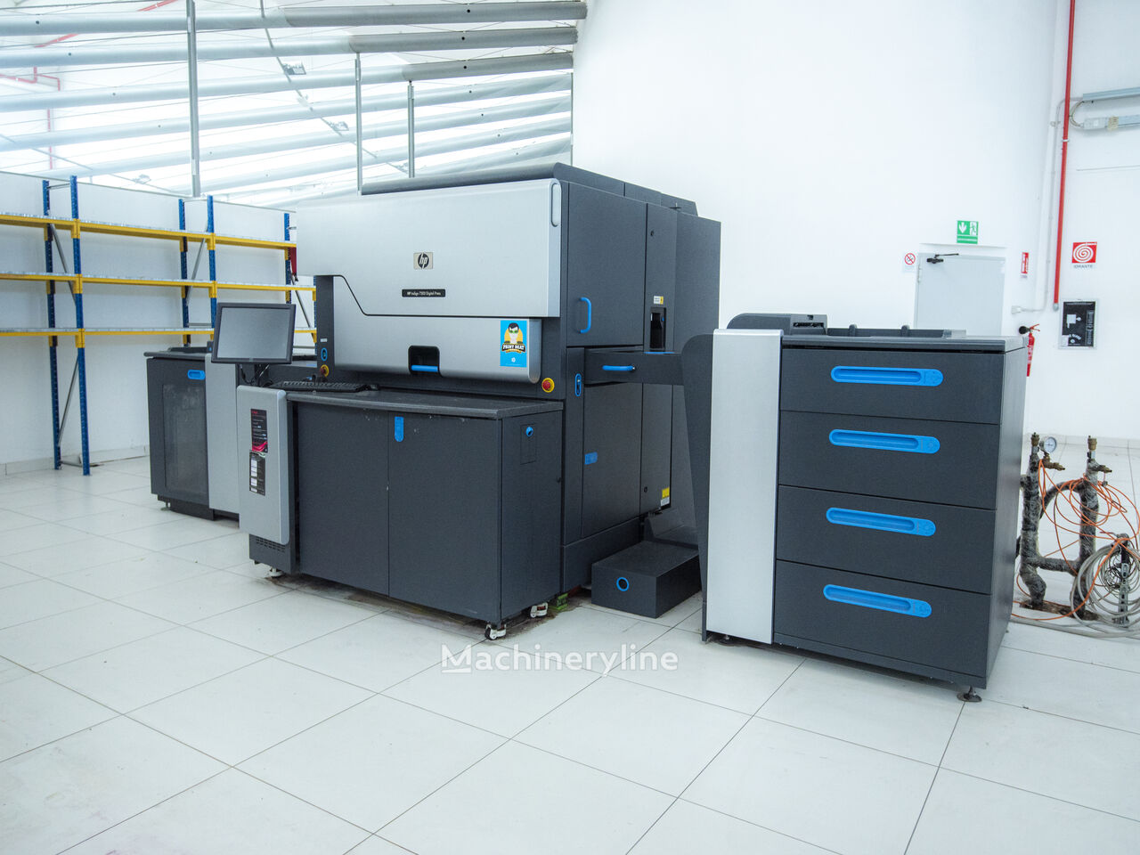 Machine d'impression numérique HP Indigo 7500 à vendre | Machineryline LU Machine d'impression numérique HP Indigo 7500 - Machineryline