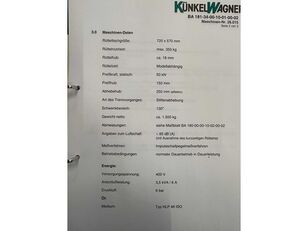 Diviseuse de pâte Künkel Wagner APM 1 à vendre - Image 31 | Machineryline CM Diviseuse de pâte Künkel Wagner APM 1 | Image 31 - Machineryline