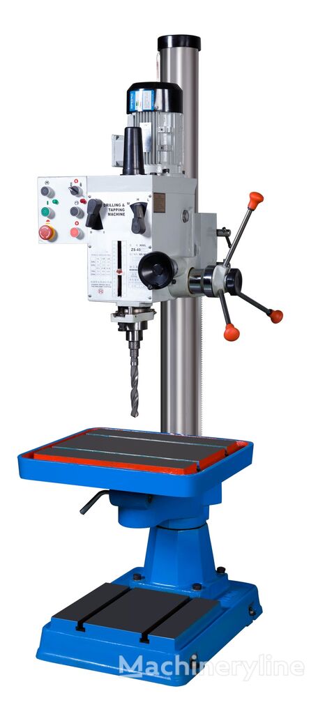 new ENGENHO DE FURAR MESA QUADRADA PGDM40F 380V drilling machine