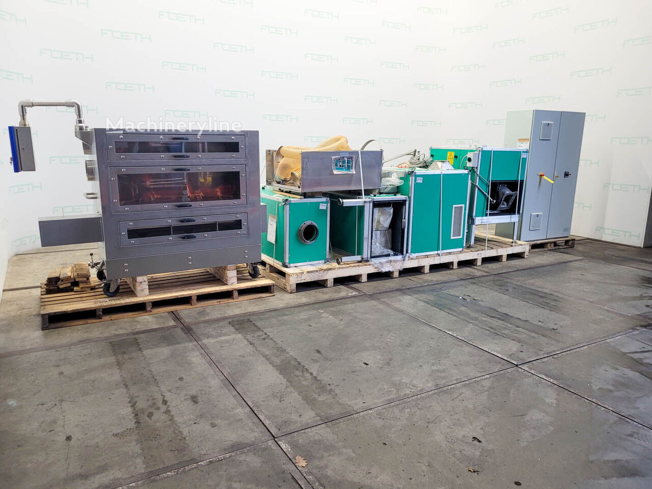 Sušilna oprema Loedige LCF 5 Fluid bed dryer continuous naprodaj | Machineryline SI Sušilna oprema Loedige LCF 5 Fluid bed dryer continuous - Machineryline